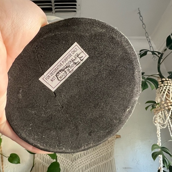 8” Frosted Glass & Gold Decorative Globe | Modern Desk Decor | Made in India - Picture 6 of 6